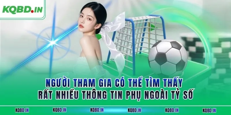 KQBD IN - Trang nhận định, kết quả bóng đá World Cup 2026 22 Người tham gia có thể tìm thấy rất nhiều thông tin phụ ngoài tỷ số